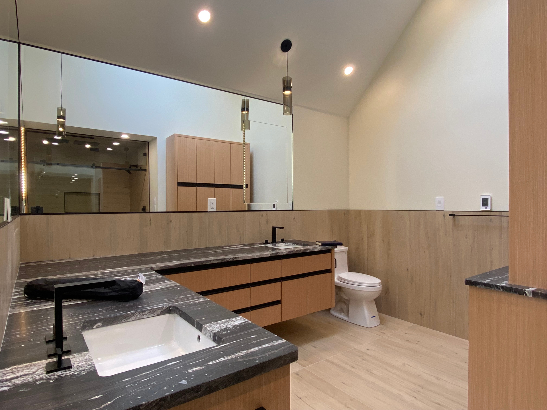 David-Loren Construction team completing a residential project in Omaha